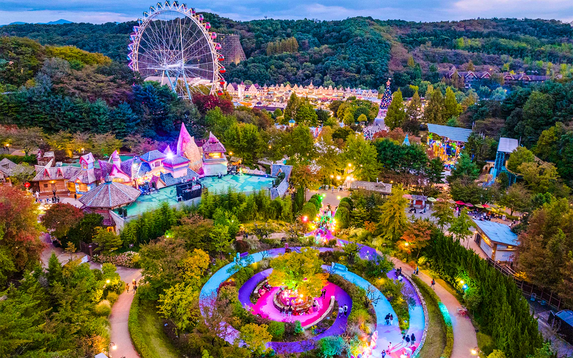 Everland Theme Park with Round Trip Transfers from Seoul Price